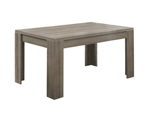 59" Faux Wood Taupe Office Desk