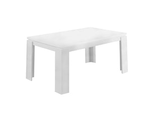 59" White Taupe Office Desk