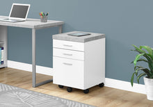 Load image into Gallery viewer, Eyecatching Filing Cabinent in White &amp; Cement
