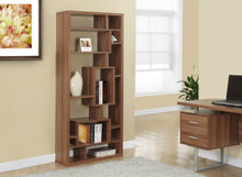 Load image into Gallery viewer, 60&quot; Modern Walnut Double Pedestal Desk with File Drawer
