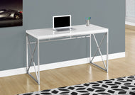 Modern White & Chrome 48