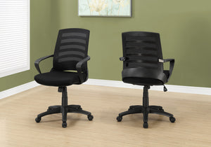 Ergonomic Black Mesh Rolling Office Chair w/ Arms
