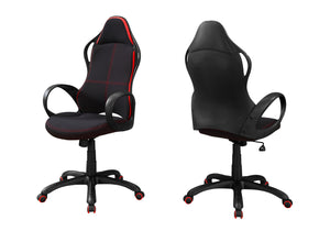 Eye-Catching Black and Red Office Chair