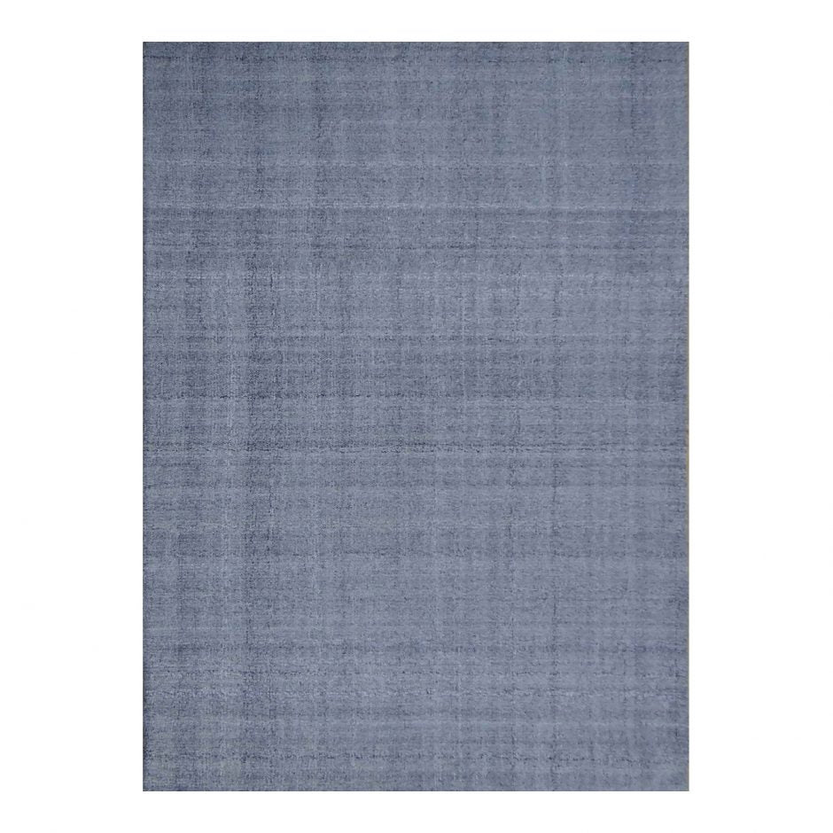5 x 8 Steel Office Rug w/ Understated Patterning