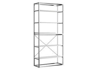 31" Bookcase in White