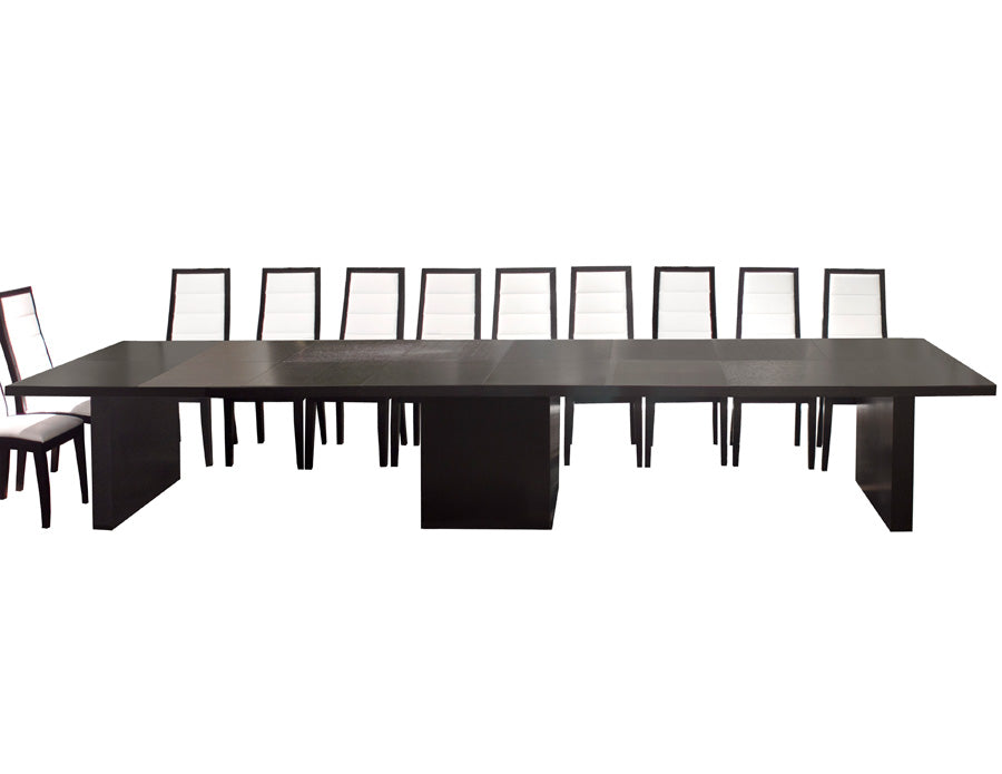 Modern Wenge Conference Table (Expands from 53