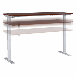 72" Hansen Cherry Executive Desk with Adjustable Top