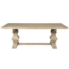 Load image into Gallery viewer, 84” – 120” Modern Grey Pine Extension Conference Table
