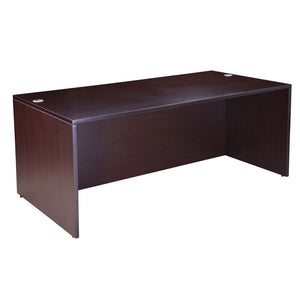 Mocha Laminate 71" Office Desk