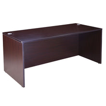 Load image into Gallery viewer, Mocha Laminate 66&quot; Office Desk
