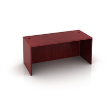 Load image into Gallery viewer, Mahogany Laminate 66&quot; Office Desk
