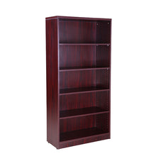 Load image into Gallery viewer, Bold Mahogany 71&quot; Bow Front Desk
