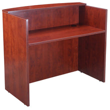 Load image into Gallery viewer, Sturdy &amp; Stunning Cherry Reception Desk
