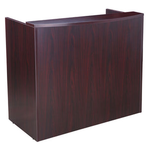 Sturdy & Stunning Mahogany Reception Desk