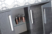 Load image into Gallery viewer, 59&quot; Grey Birch Storage Credenza
