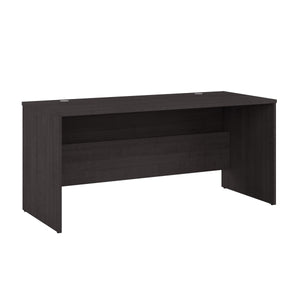 65" Charcoal Maple Basic Desk