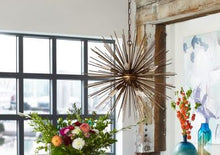 Load image into Gallery viewer, Burst-Style Iron Hanging Pendant Office Lighting
