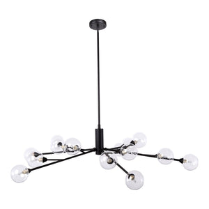 Pendant Office Light w/ Stunning Glass Globes