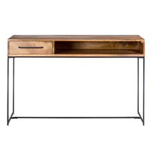 Load image into Gallery viewer, 53&quot; Solid Wood Desk with Drawer and Cubby
