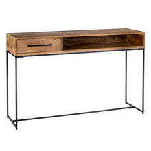 Load image into Gallery viewer, 53&quot; Solid Wood Desk with Drawer and Cubby
