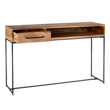 Load image into Gallery viewer, 53&quot; Solid Wood Desk with Drawer and Cubby

