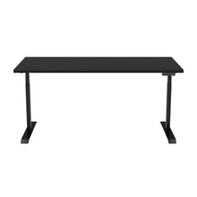 Load image into Gallery viewer, Black 60&quot; Executive Desk with Electric Adjustment
