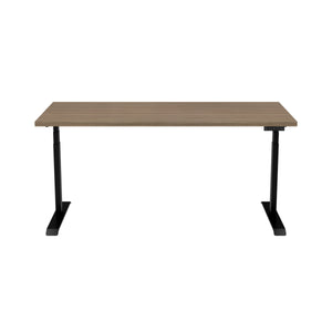 Teak 60" Executive Desk with Electric Adjustment