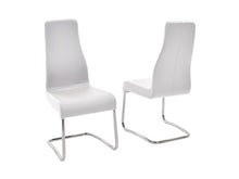 Load image into Gallery viewer, Gorgeous Ergonomic Conference Chair in White Italian Leather (Set of 2)
