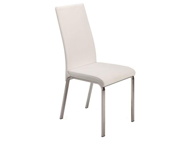 White Eco-Leather Guest or Conference Chair (Set of 2)