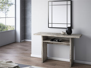 Sophisticated 14" - 42" Expanding Vintage White Office Desk