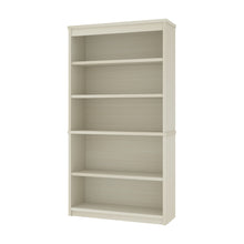Load image into Gallery viewer, Striking 36&quot; White Chocolate Bookcase
