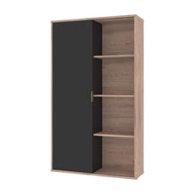 Load image into Gallery viewer, Rustic Brown &amp; Graphite 36&quot; Bookcase
