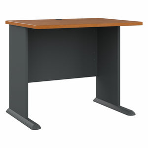 Natural Cherry/Slate 36" C-Leg Desk