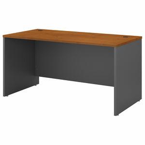 Rugged 60" X 30" Cherry & Graphite Executive Desk