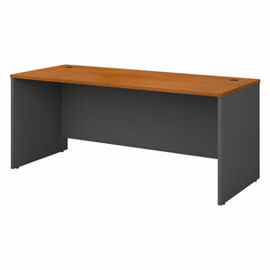 Natural Cherry & Graphite 72" X 30" Executive Desk