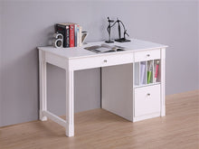 Load image into Gallery viewer, 48&quot; Solid Wood Desk with Optional Hutch in White
