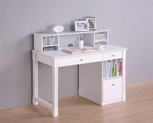 Load image into Gallery viewer, 48&quot; Solid Wood Desk with Optional Hutch in White
