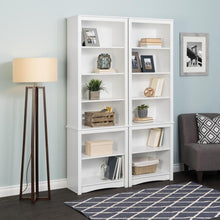 Load image into Gallery viewer, Modular White 26&quot; Bookcase
