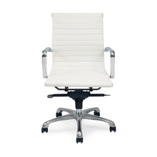 Load image into Gallery viewer, Low Back Conference Chair with Tilt-Locking in White (Set of 2)
