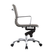 Load image into Gallery viewer, Low Back Conference Chair with Tilt-Locking in Grey (Set of 2)
