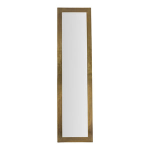 Slender Iron & Aluminum Mirror