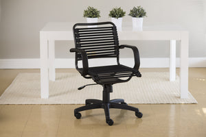 Mid Back Bungee Office Chair in Black