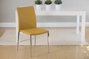 Classic Stackable Saffron Guest or Conference Chair (Set of 4)