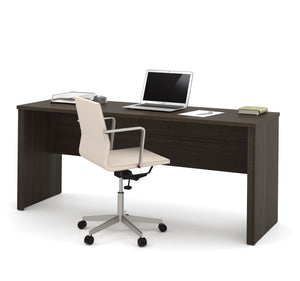 Premium 71" Narrow Office Desk in Dark Chocolate