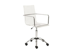 Load image into Gallery viewer, Modern Clear Acrylic Office Chair with Chrome Arms
