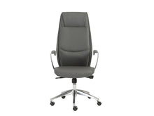 Load image into Gallery viewer, Modern Gray High Back Office Chair
