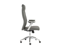 Load image into Gallery viewer, Modern Gray High Back Office Chair
