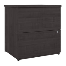 Load image into Gallery viewer, 2-Drawer 28&quot; Locking Lateral File in Charcoal Maple
