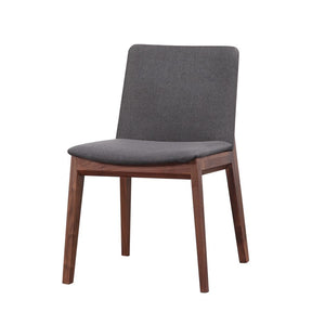 Contemporary Grey Guest or Conference Table Chair (Set of 2)