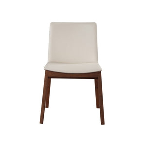 Contemporary White Guest or Conference Table Chair (Set of 2)